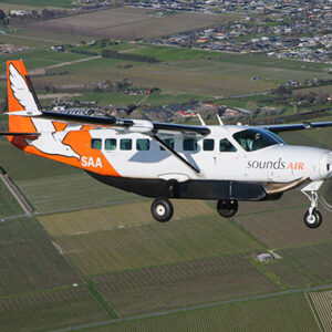 Binnenvlucht Wellington - Nelson (1/5)